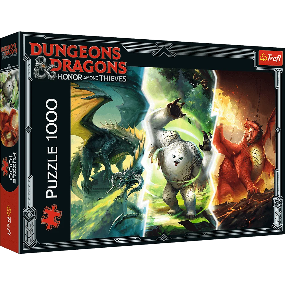 Пазл Легендарні монстри з Фаеруна Dungeons & Dragons (1000)