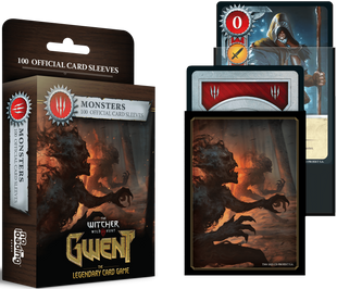 Gwent Sleeves Monsters - Протекторы Гвинт Монстры (100 шт)