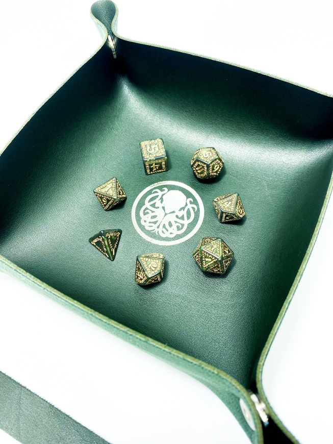 Лоток для кубиків Ктулху зелений Dice Tray