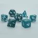 Набор кубиков Games7Days GLITTER - Бирюзовый (7 шт)