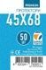 Протектори Games7Days (45 x 68 мм) Premium Mini Euro (50 шт)