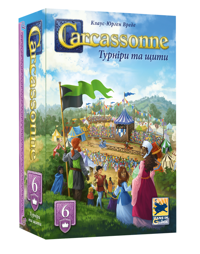Каркасон: Турніри та щити №6 (Carcassonne: Jousts and Crests)