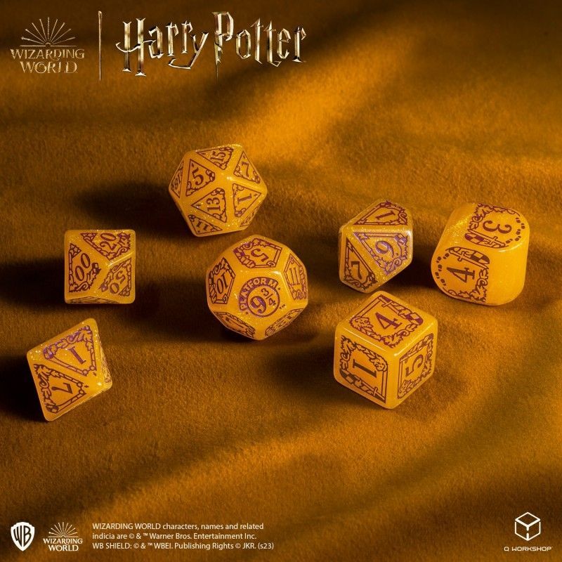 Набір кубиків Harry Potter. Gryffindor Modern Dice Set - Gold (7)