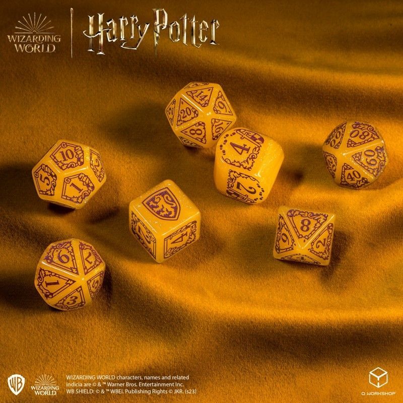 Набір кубиків Harry Potter. Gryffindor Modern Dice Set - Gold (7)