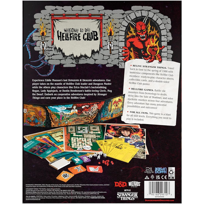 Dungeons & Dragons: Stranger Things: Welcome to the Hellfire Club