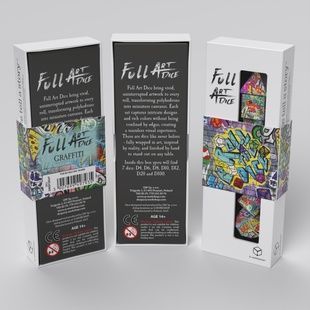 Набір кубиків Full Art Dice Set: Graffiti