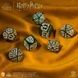 Набір кубиків Harry Potter. Slytherin Modern Dice Set - Green (7)