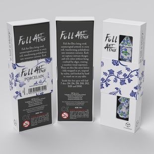 Набір кубиків Full Art Dice Set: Porcelain
