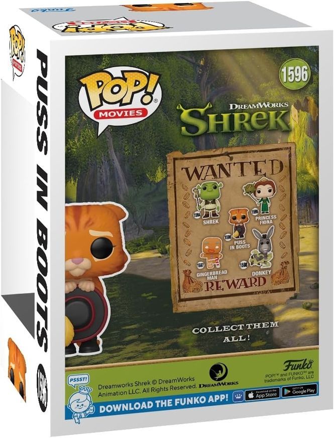 Кіт у Чоботях - Funko Pop Movies: Shrek #1596 - Puss in Boots