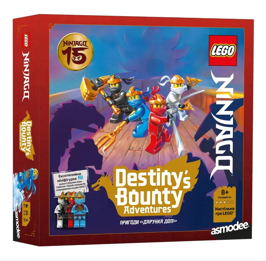 Lego: Ninjago &ndash; Приключения &laquo;Дарунка судьбы&raquo; (LEGO: NINJAGO &mdash; Destiny&rsquo;s Bounty Adventures)