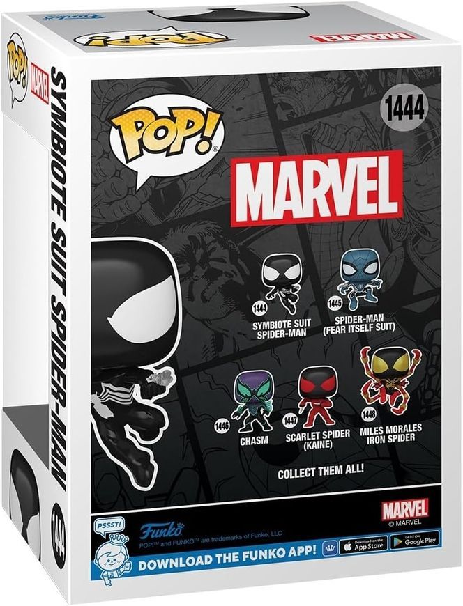 Людина-Павук у костюмі Симбіота - Funko POP Marvel #593: Symbiote Spider-Man