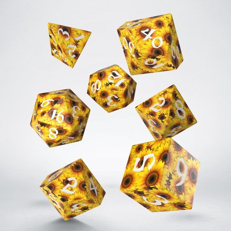Набор кубиков Full Art Dice Set: Sunflower