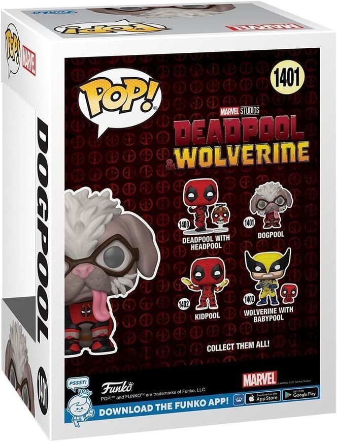 Догпул - Funko POP Marvel #1401: Deadpool & Wolverine - Dogpool