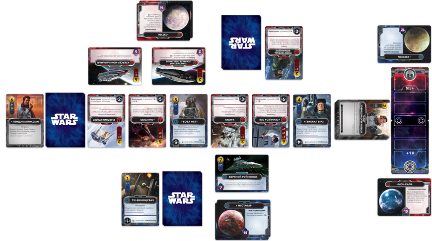 Зоряні війни. Колодобудівна гра (Star Wars: The Deckbuilding Game) - 1 ТК (6 шт)