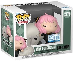 Аня спит с Бондом - Funko POP Animation Spy x Family#2174: Anya Forger Sleeping on Bond