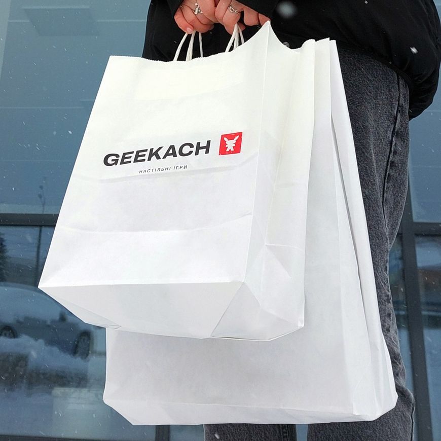 Пакет Geekach XL 320х130х420 паперовий
