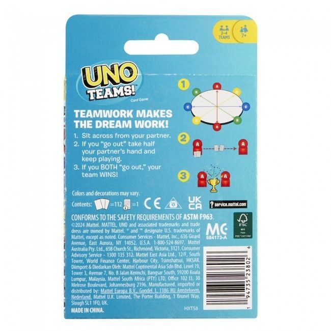 UNO Teams (Уно Команды)
