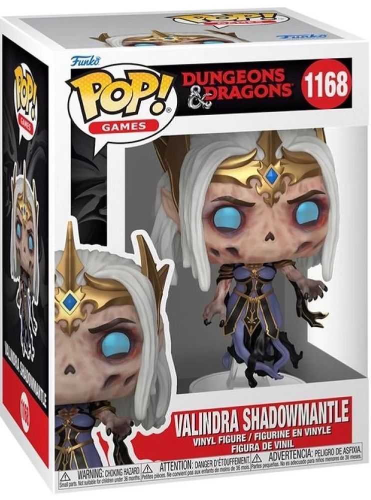 Валиндра Шедоумантл - Funko POP Dungeons & Dragons#1168: Valindra Shadowmantle