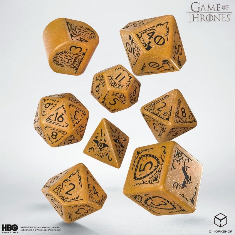 Набор кубиков Game of Thrones. Baratheon Dice Set