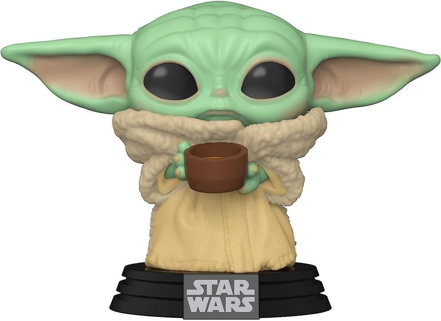 Малыш Йода с чашкой - Funko POP Star Wars The Mandalorian #378: The Child (with Cup)