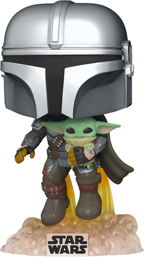Мандалорец с Малышом - Funko POP Star Wars The Mandalorian #402