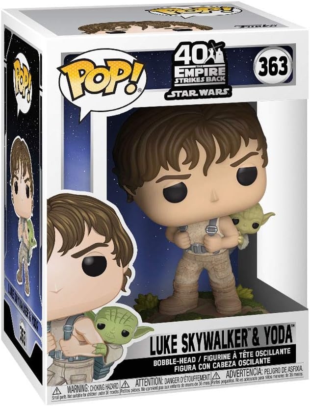 Люк з Йодою - Funko POP Star Wars #363: Training Luke with Yoda