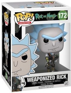 Рик Санчез с оружием - Funko POP Animation: Rick and Morty - Weaponized Rick