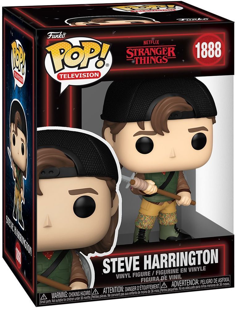 Стив с копьём - Funko POP TV #1888: Stranger Things - Steve Harrington