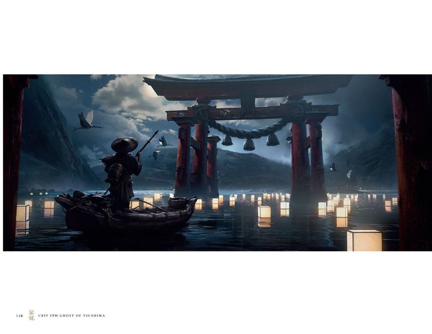 Артбук Світ гри Ghost of Tsushima