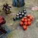 Набір кубиків Fortress Compact Black & Red D6 Dice (20)
