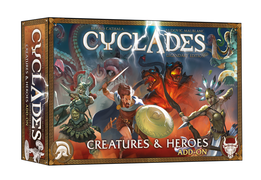 Кіклади. Легендарне видання - Монстри і герої (Cyclades: Creatures & Heroes) - 1 ТК (6 шт)