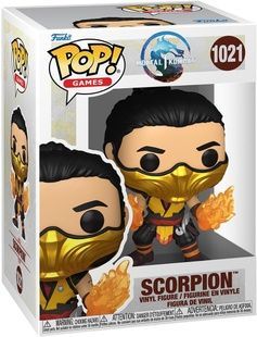 Скорпион - Funko POP Games #1021: Mortal Kombat 1 - Scorpion