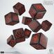 Набор кубиков Game of Thrones. Targaryen 10xD6 Dice Set