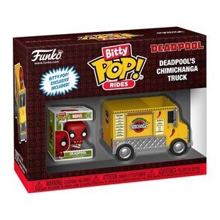 Дедпул і вантажівка Чімічанги - Bitty Pop! Rides: Deadpool's Chimichanga Truck