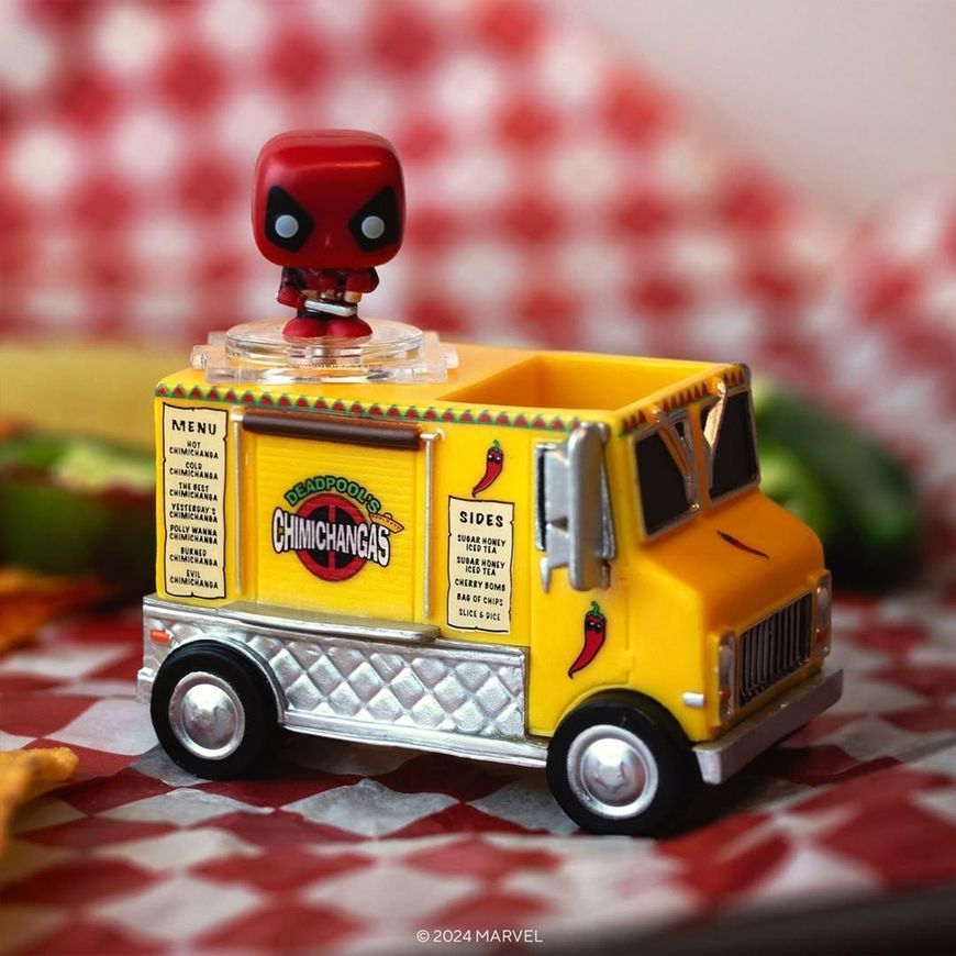 Дедпул і вантажівка Чімічанги - Bitty Pop! Rides: Deadpool's Chimichanga Truck