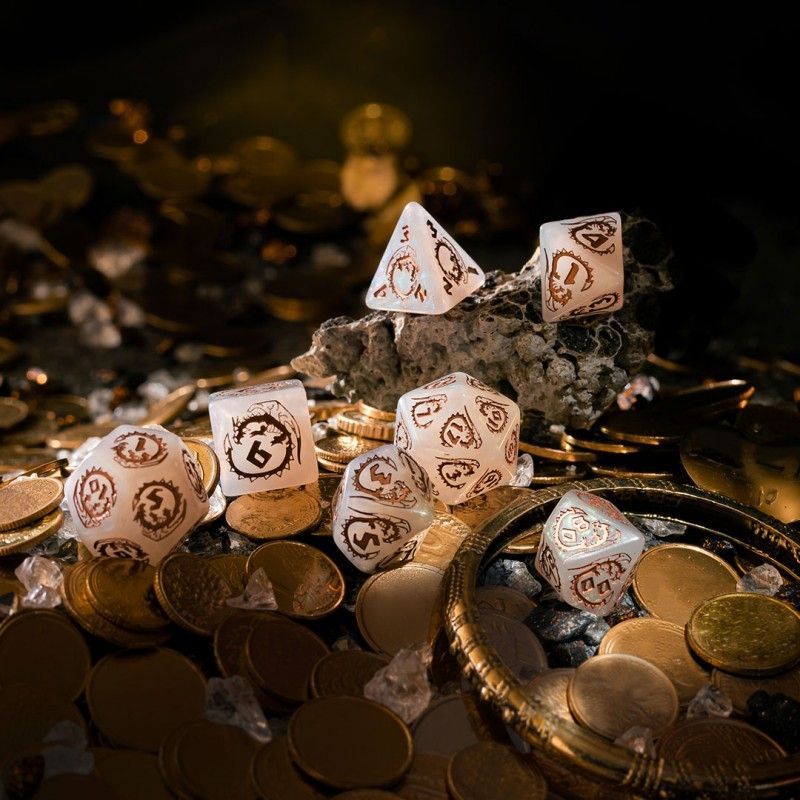 Набор кубиков Dragons Dice Set: Quartz (7)