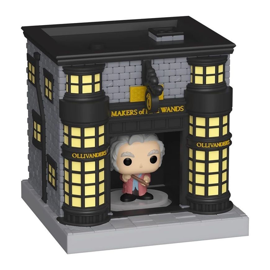 Олівандер і крамниця чарівних паличок - Bitty Pop! Towns: Garrick Ollivander and Ollivander Wand Shop