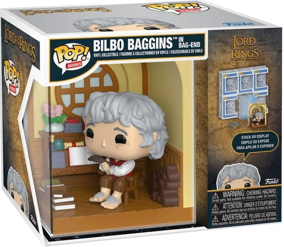 Більбо Беггінс у Торбиному Куті - Funko POP Nooks Lord of the Rings: Bilbo Baggins in Bag-End