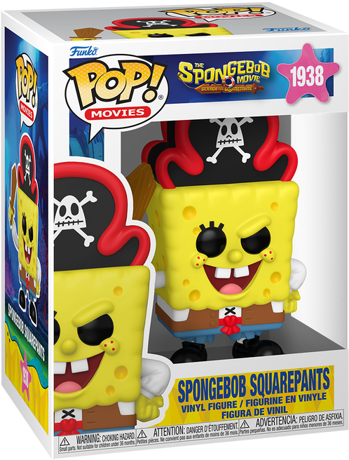 Пират Губка Боб - Funko POP Movies #1938: SpongeBob Pirate