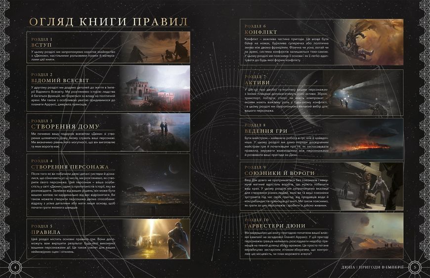Дюна. Приключения в Дюна. Приключения в Империи - Книга правил (Dune - Adventures in the Imperium) от 4 шт- Книга правил (Dune - Adventures in the Imperium) - 1 ТК (4 шт)