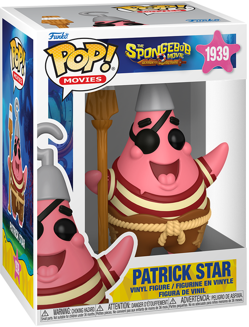 Пират Патрик - Funko POP Movies #1939: Patrick Star Pirate