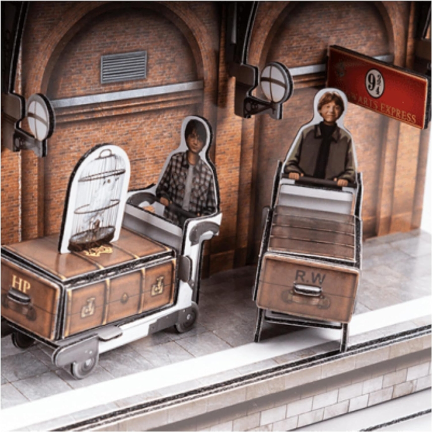 Хогвартский Экспресс Пазл 3D (Hogwarts Express Set 3D puzzle) - 1 ТК (4 шт)