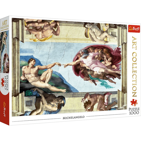 Пазл Арт колекція: Створення Адама (1000)