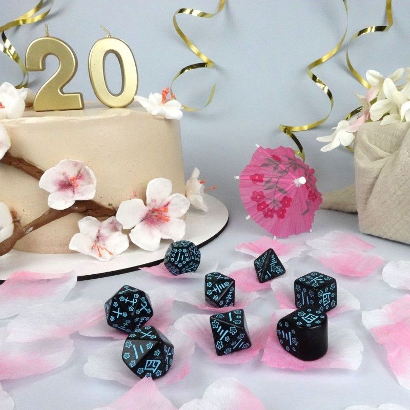 Набор кубиков 20 years: Japanese Dice Set (8)