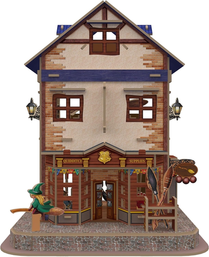 Товари для Квідичу Пазл 3D (Quality Quidditch Supplies Set 3D puzzle) - 1 ТК (6 шт)