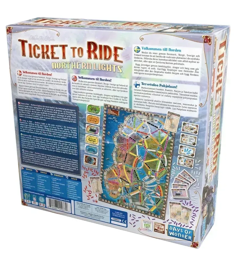 Ticket to Ride: Northern Lights (Билет на поезд: Северное сияние)