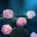 Набір кубиків Elvish Shimmering pink & White Dice Set (7)
