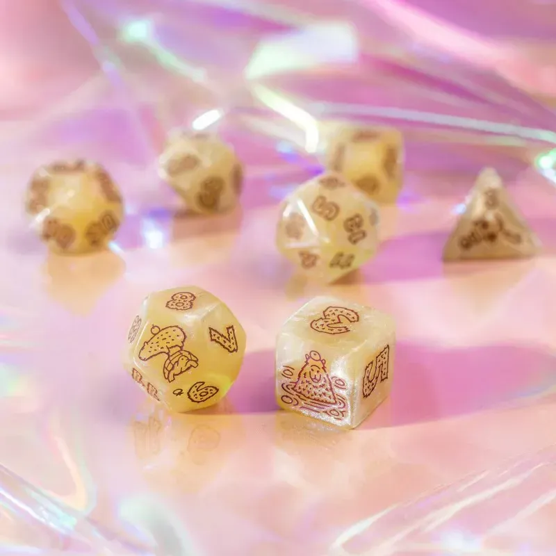 Набір кубиків Capybara Dice Set: Sleepie