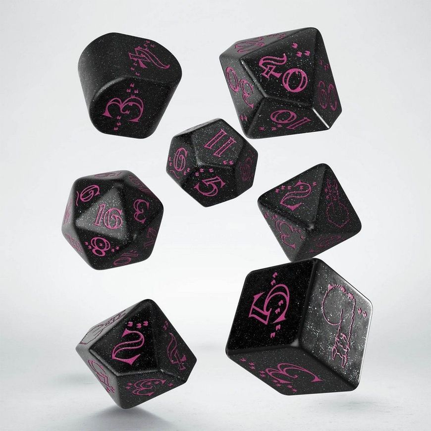 Набор кубиков Llama Spitty Modern Dice Set (7)