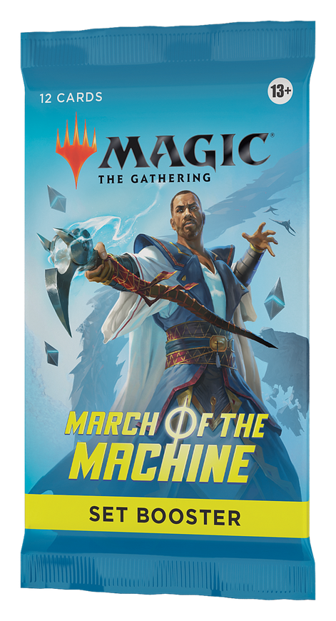 Бустер выпуска Set Booster March of the Machine Magic The Gathering АНГЛ